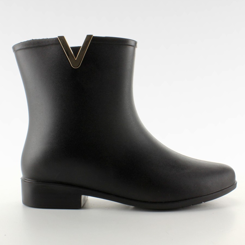 Wellies pentru femei elegante D33 negru