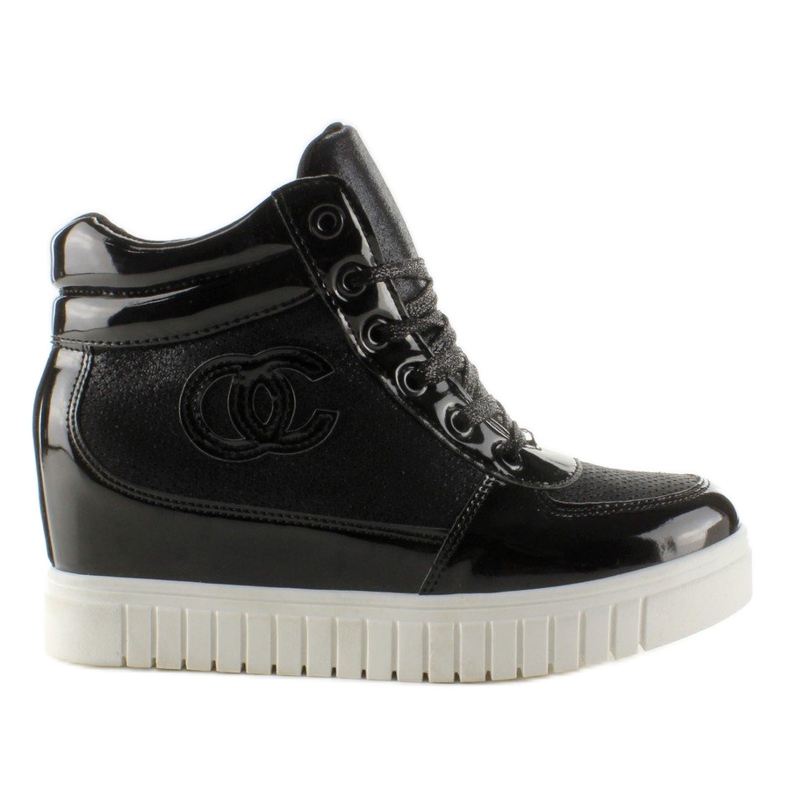 Adidasi Chanelki NB83P negri negru