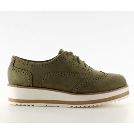 Moccasine pe verde T256 verde