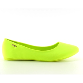Balerini pe talpa colorată 11038 Verde Balerini pe talpa colorată 11038 Verde