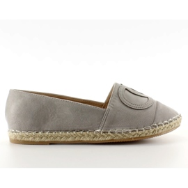 Espadrile chanelki T272P gri
