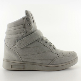 Tenisi Liluu XW33268 Gri din piele intoarsa Tenisi Liluu XW33268 Gri din piele intoarsa