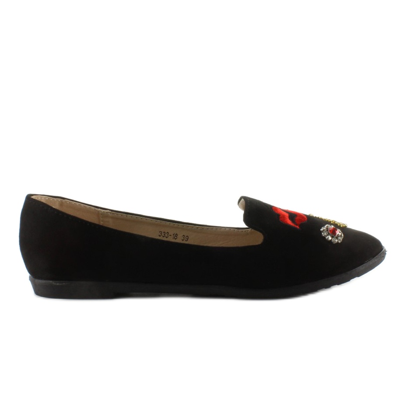 Balerina lordsy cu petice 333-18 negru