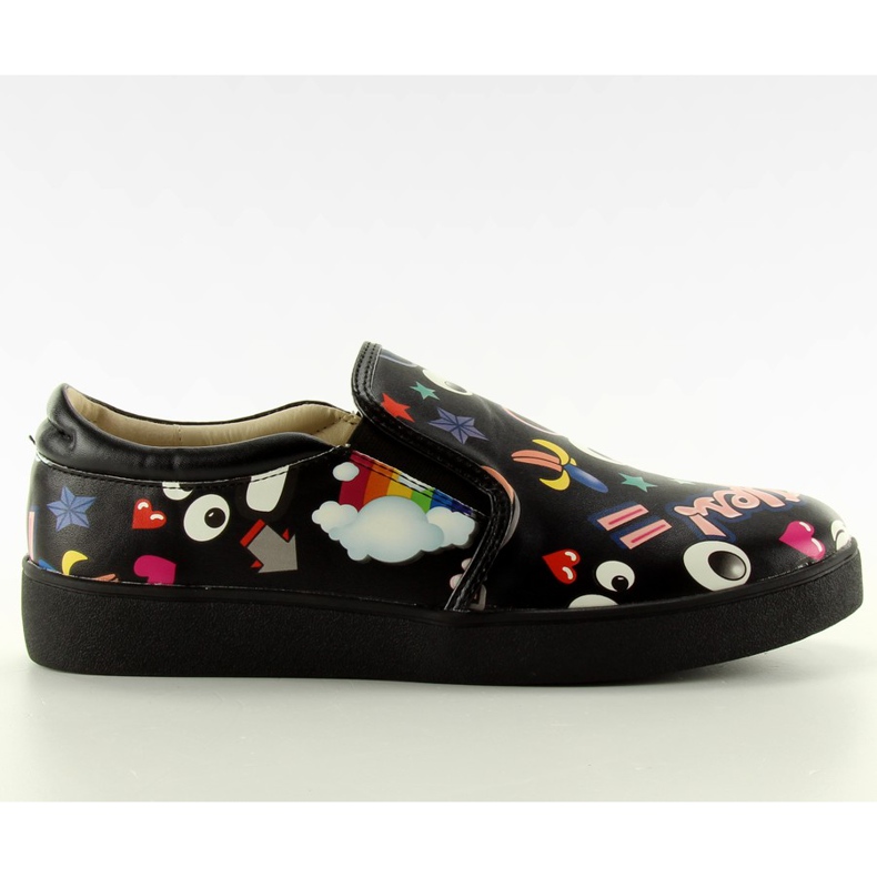 Slipony comic 6120 Negru