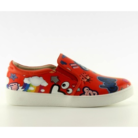 Slipony comic 6120 Roșu roşu