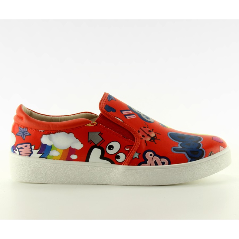 Slipony comic 6120 Roșu