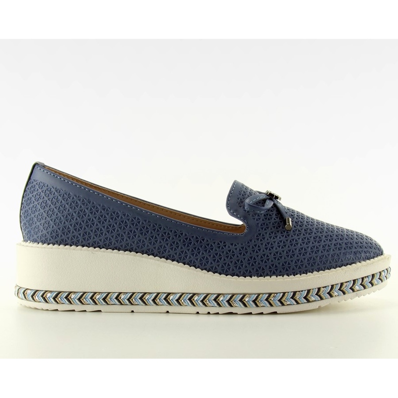 Espadrile domnilor 6084 D. Albastru albastru marin