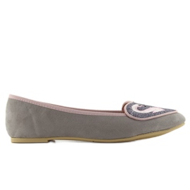 Minunați balerini flamingo 1180 gri Minunați balerini flamingo 1180 gri