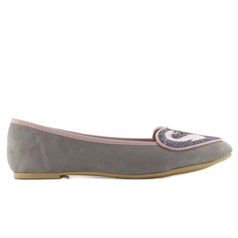 Minunați balerini flamingo 1180 gri Minunați balerini flamingo 1180 gri