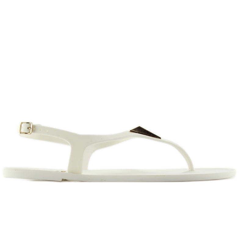 Flip-flops meliski KM08 alb