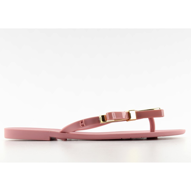 Flip-flop-uri meliski KM106 D. Peach roz
