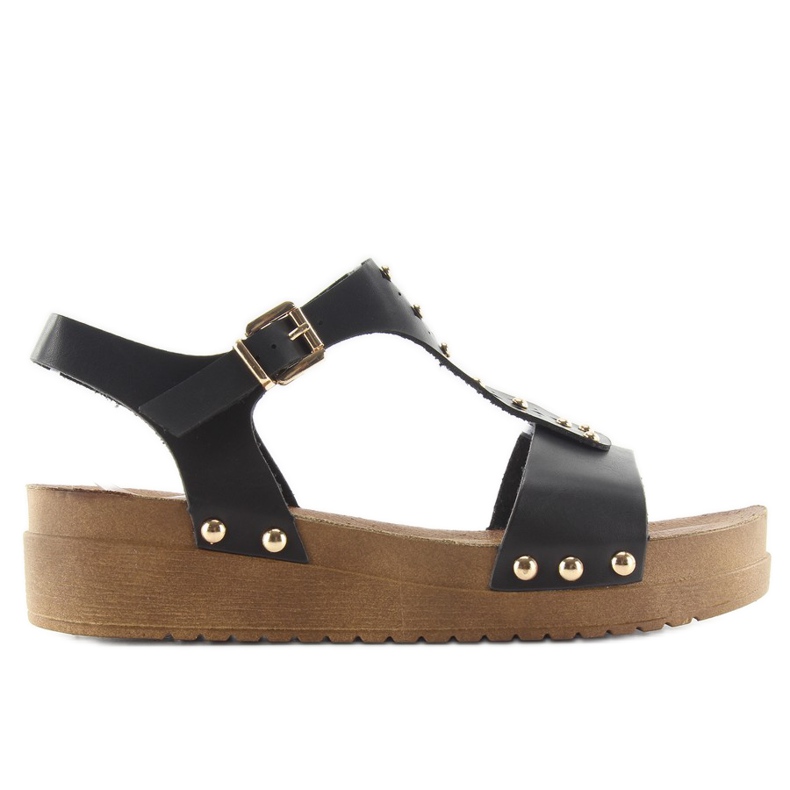 Sandale Pe O Talpă Groasă 568-5 Negru
