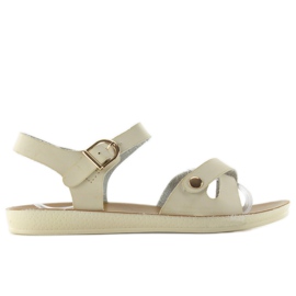 Sandale de dama comode 761 bej