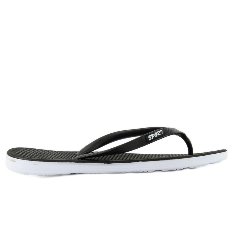 Papuci de piscina pastel J1507 Negri negru