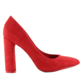 Pompe pe un stâlp oval le027p Roșu roşu