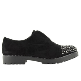 Pantofi Cu Știfturi Pe Degete Wd31 Negru Pantofi Cu Știfturi Pe Degete Wd31 Negru