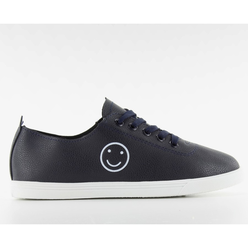 Adidași cu fața smiley nb105 Blue albastru marin