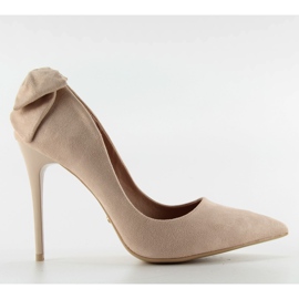 Curele de piele cu arc LE035 Bej