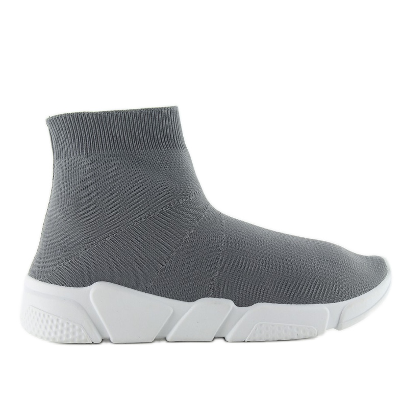 NB122p pantofi sport cu șosetă gri