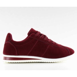 BY-012 pantofi sport din piele intoarsa rosu vin roșu BY-012 pantofi sport din piele intoarsa rosu vin roșu
