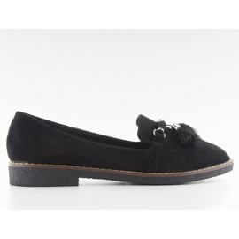 Loafers pentru femei, JH52p negru