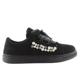 Adidași Cu Perle Negru H99-11 Negru