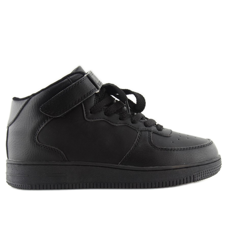 Pantofi sport deasupra gleznei Bl185 Black negru Pantofi sport deasupra gleznei Bl185 Black negru