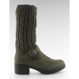 Cizme din fire NC109 verde