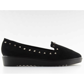 Lordsy cu bastoane negre 666-18 Negru