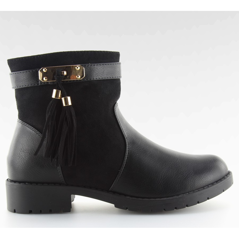 Cizme negre de dama Y8567 negre negru