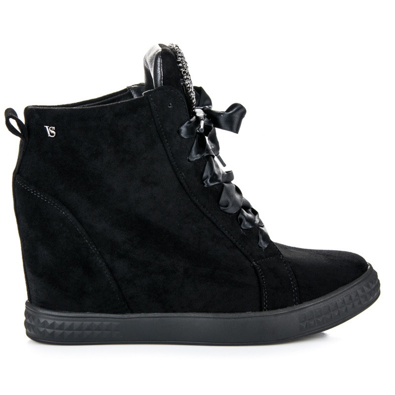 Vices New Collection Adidași legați cu o panglică negru Vices New Collection Adidași legați cu o panglică negru