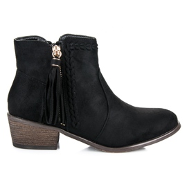 Bestelle Botine din piele intoarsa, cizme Chelsea negru Bestelle Botine din piele intoarsa, cizme Chelsea negru