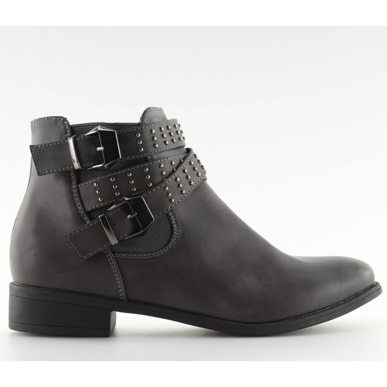 Cizme Jodhpur gri gri pe153p gri