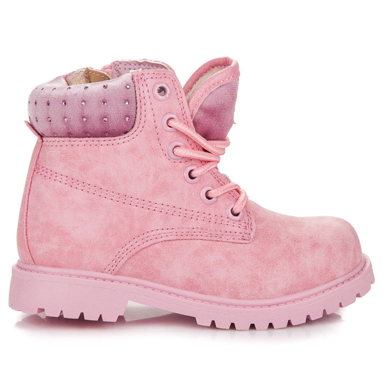 American Club Capcane cu cristale roz