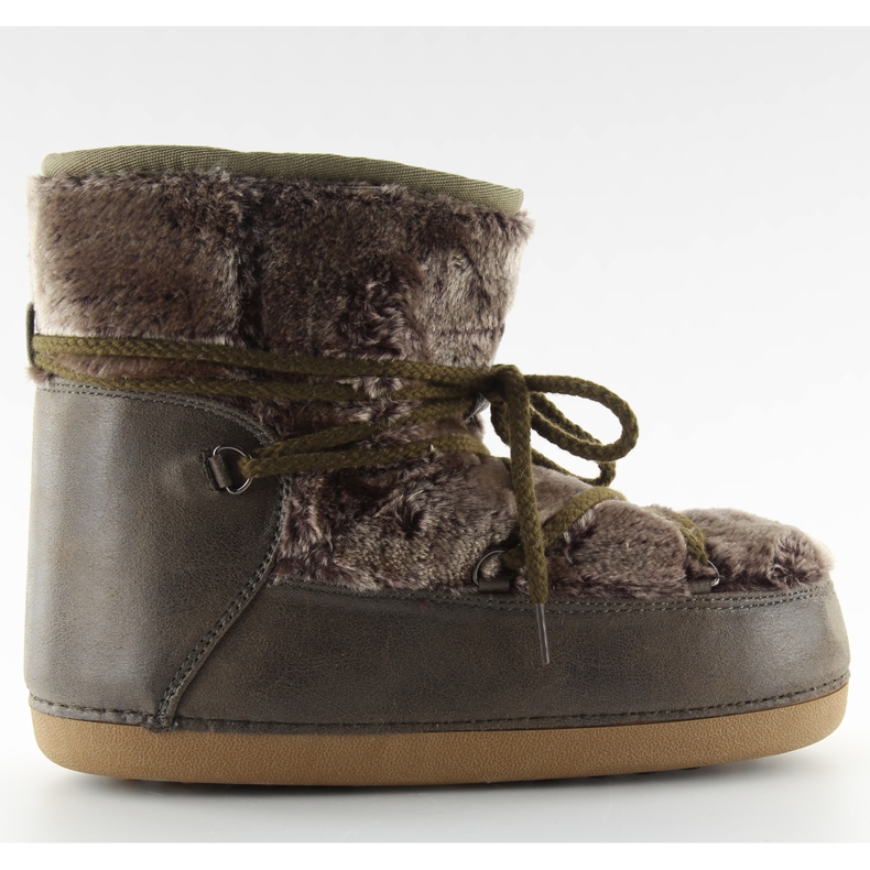 Fulgi de zapada cu blana de blana hw9501 Kaki maro