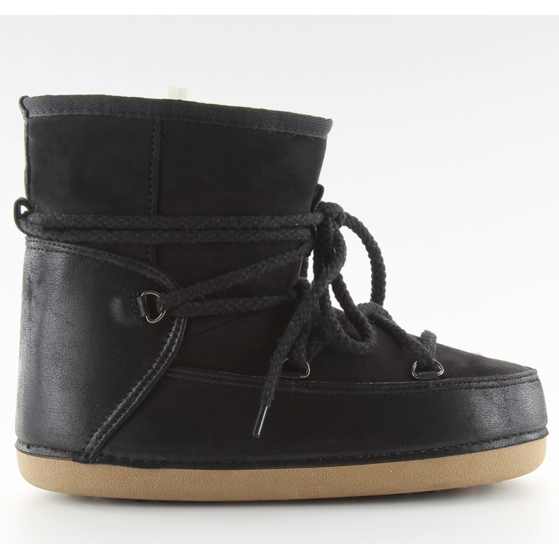 HW9500 Cizme de zăpadă Black Moon negru