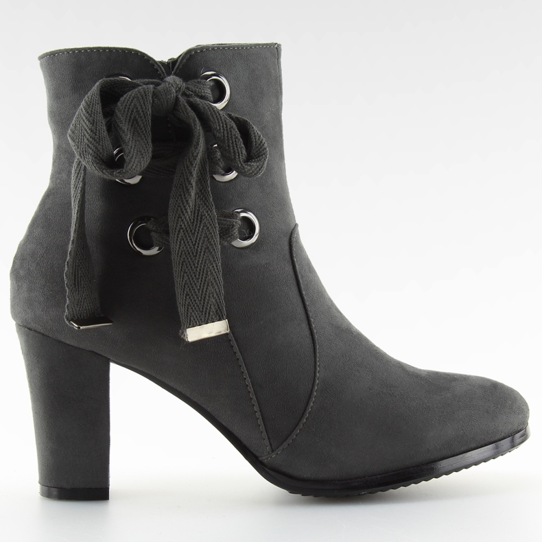 Gri Cizme cu toc înalt C100 gri