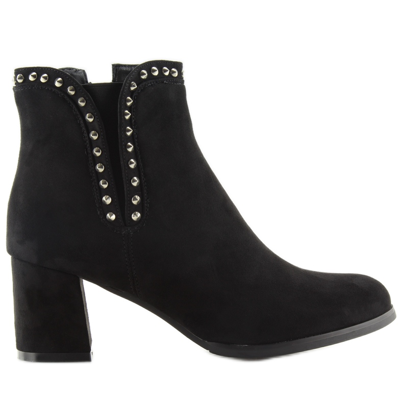 Cizme Negre Negre Pe Toc Înalt negru Cizme Negre Negre Pe Toc Înalt negru