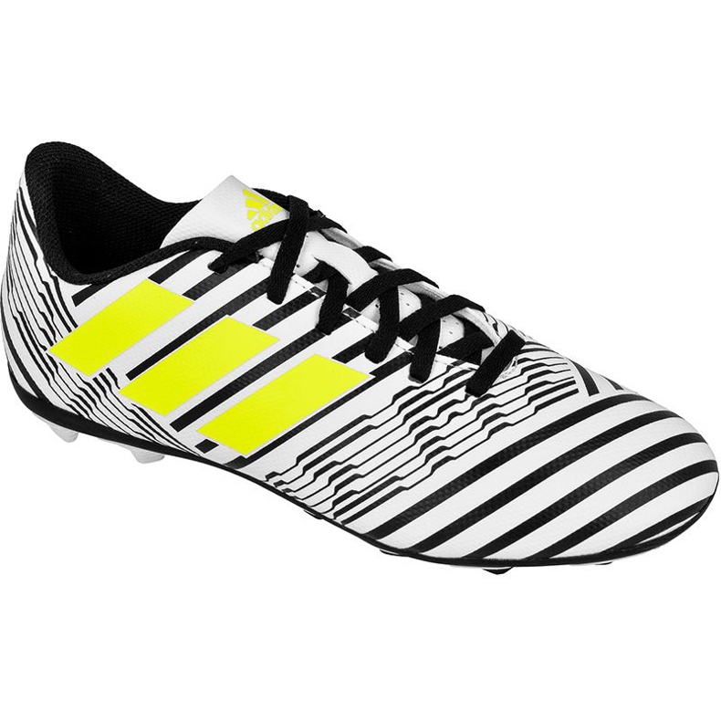 Ghete de fotbal Adidas Nemeziz 17.4 FxG Jr S82459 multicolor alb