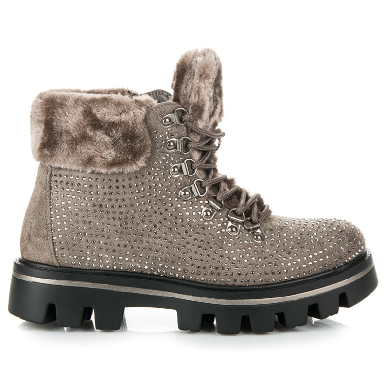 Kylie Cizme elegante cu protector maro Kylie Cizme elegante cu protector maro