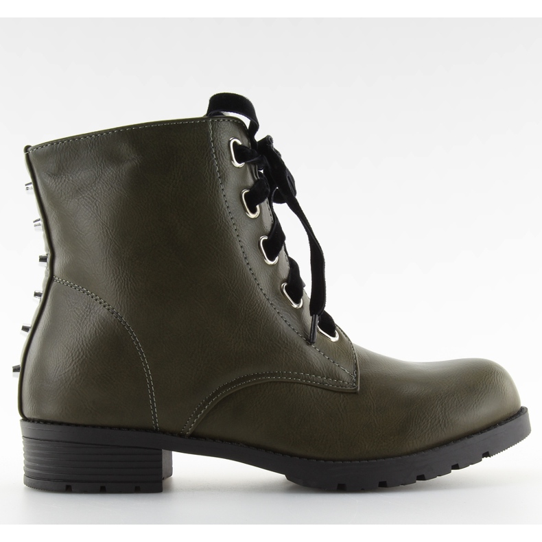 Cizme și pantofi cu știfturi verzi ale armatei verzi verde