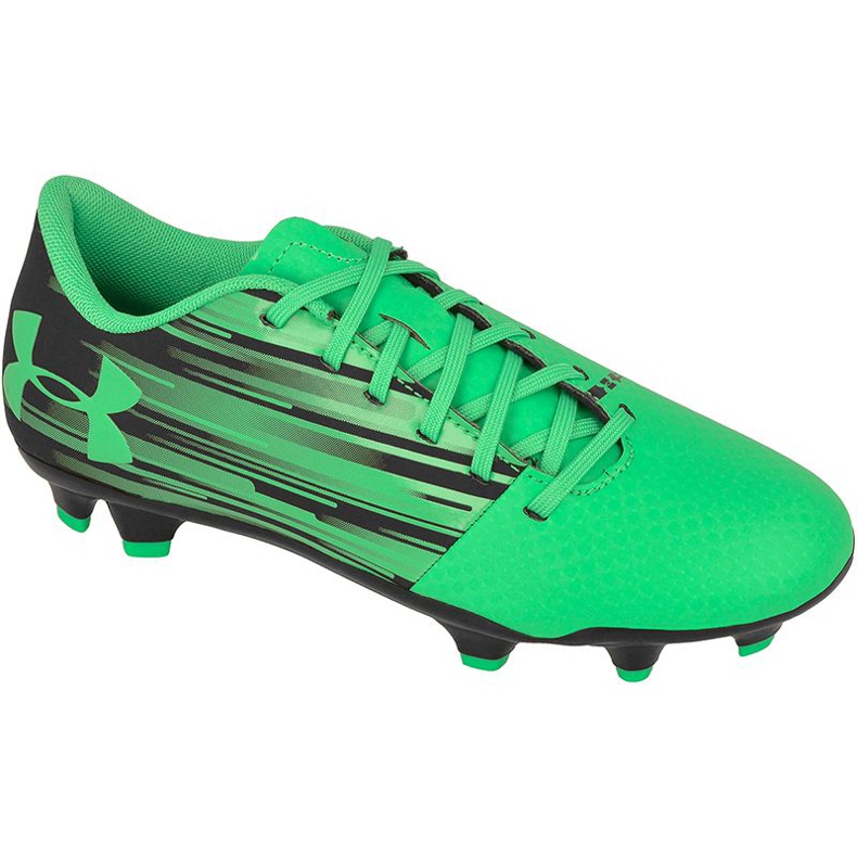 Ghete de fotbal Under Armour Spotlight FG Jr 1289542-003 verde Ghete de fotbal Under Armour Spotlight FG Jr 1289542-003 verde