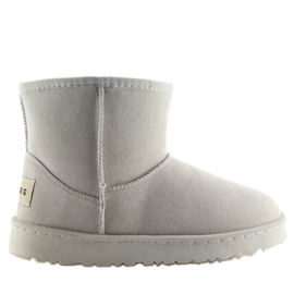 Cizme de zapada Emusy Scurt Gri Fc226 L.Grey