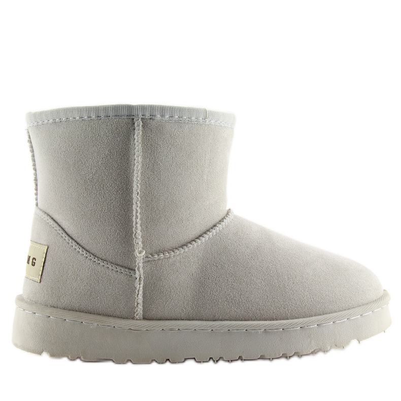 Cizme de zapada Emusy Scurt Gri Fc226 L.Grey