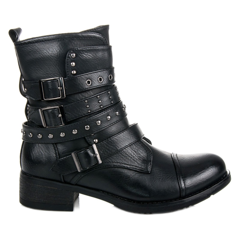 Erynn Muncitori negri cu catarame negru