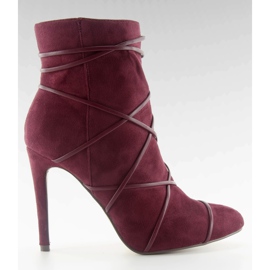 Suede m278p vin roșu