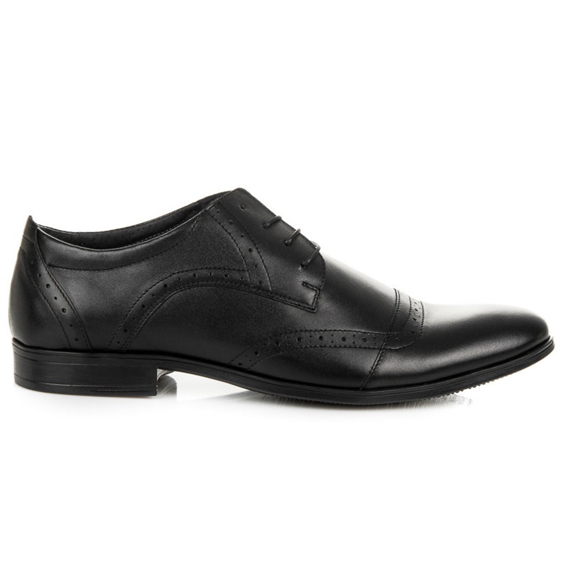 Lucca Boots MĘSKIE - Brogsy negru