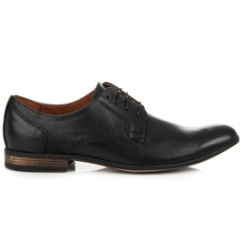 Pantofi din piele Lucca negru