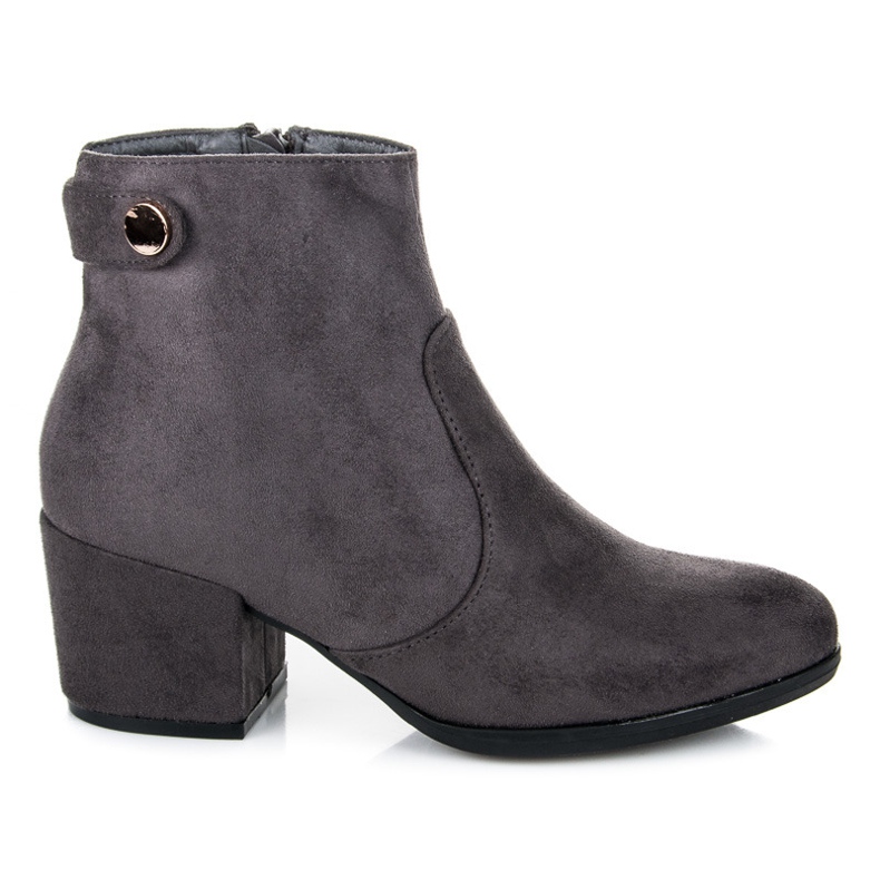 Laura Mode Cizme gri pe post Laura Mode Cizme gri pe post