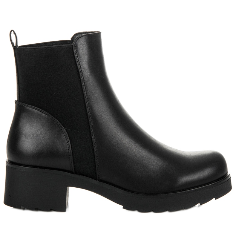 Groto Gogo Cizme Chelsea negre pe platformă negru Groto Gogo Cizme Chelsea negre pe platformă negru